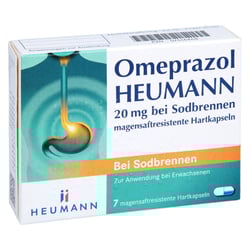Omeprazol Heumann 20 mg bei Sodbrennen