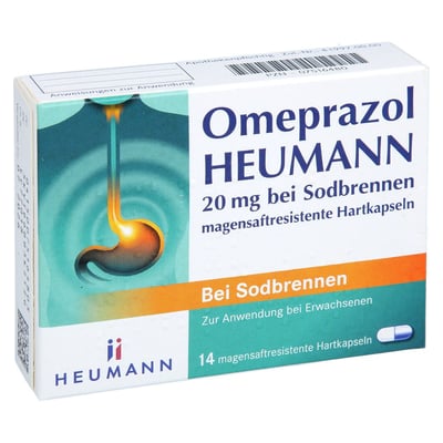 Omeprazol Heumann 20 mg bei Sodbrennen
