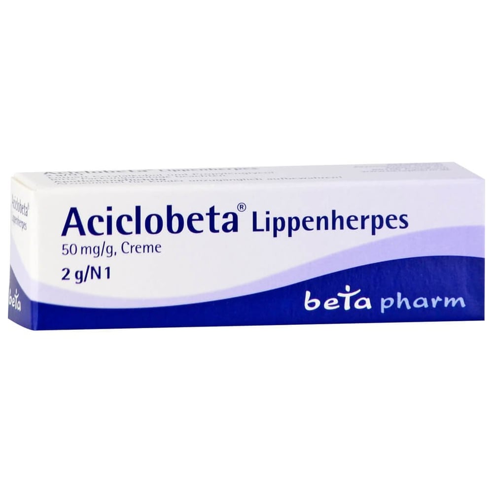 Aciclobeta Lippenherpes
