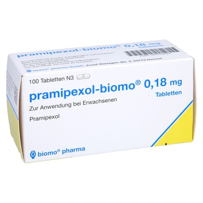Pramipexol-biomo 0,18 mg Produktbild 1