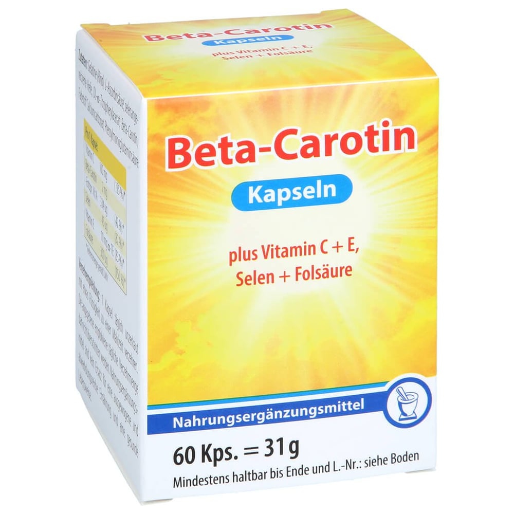 Beta Carotin KAPSELN+Vitamin C+e