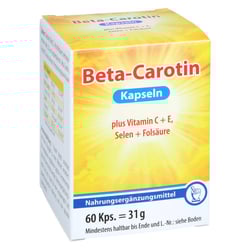 Beta Carotin KAPSELN+Vitamin C+e