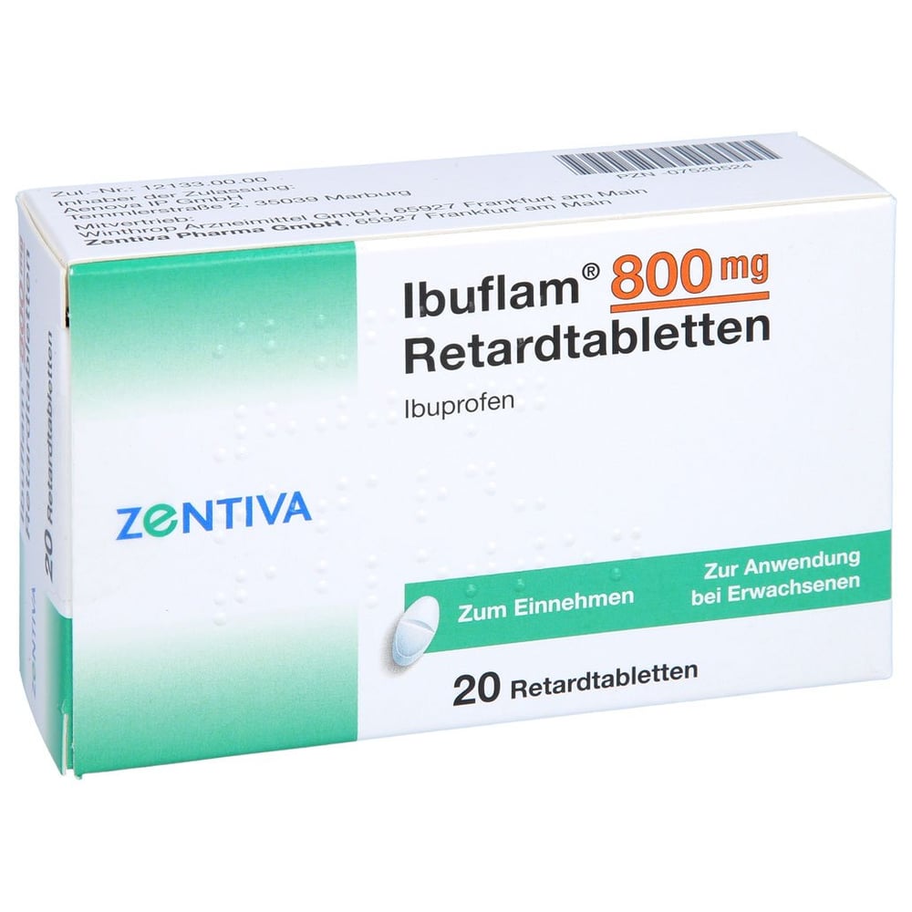 Ibuflam 800mg Retardtabletten