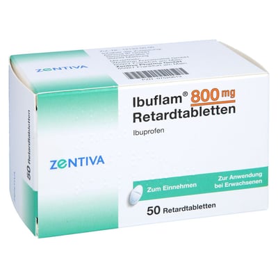 Ibuflam 800 mg Retardtabletten Produktbild 1