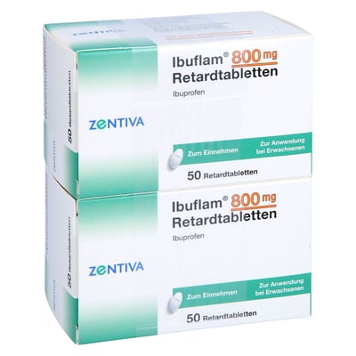 Ibuflam 800 mg Retardtabletten Produktbild 1
