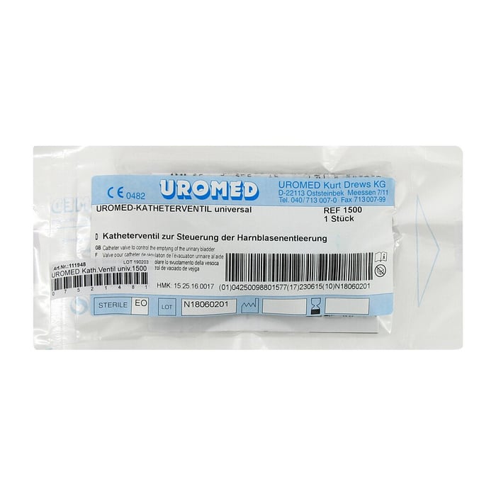 Uromed Kath Vent Univ 1500