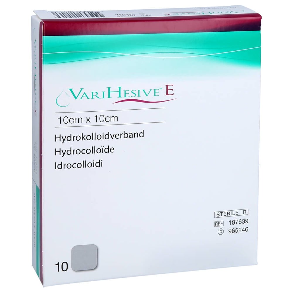 Varihesive E 10x10 cm Hkv hydroaktiv