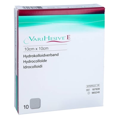 Varihesive E 10x10 cm Hkv hydroaktiv