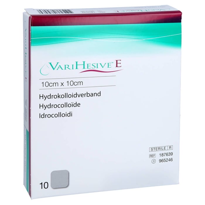 Varihesive E 10x10 cm Hkv hydroaktiv