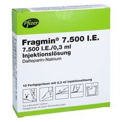 Fragmin 7500 I.E./0,3 ml mit Sicherheits-System