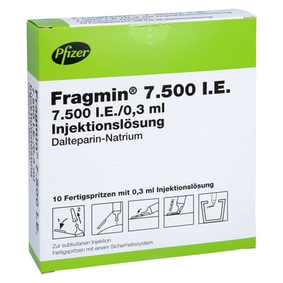 Fragmin 7500 I.E./0,3 ml mit Sicherheits-System