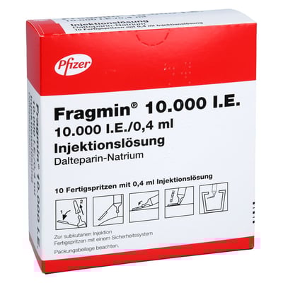 Fragmin 10000 I.E./0,4 ml mit Sicherheits-System