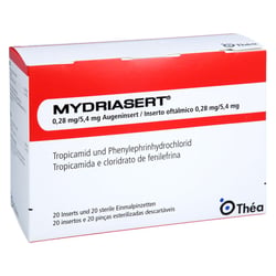 Mydriasert 0,28 mg/5,4 mg Augeninsert