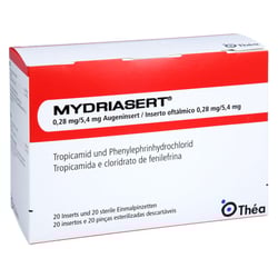 Mydriasert 0.28mg/5.4mg Augeninsert