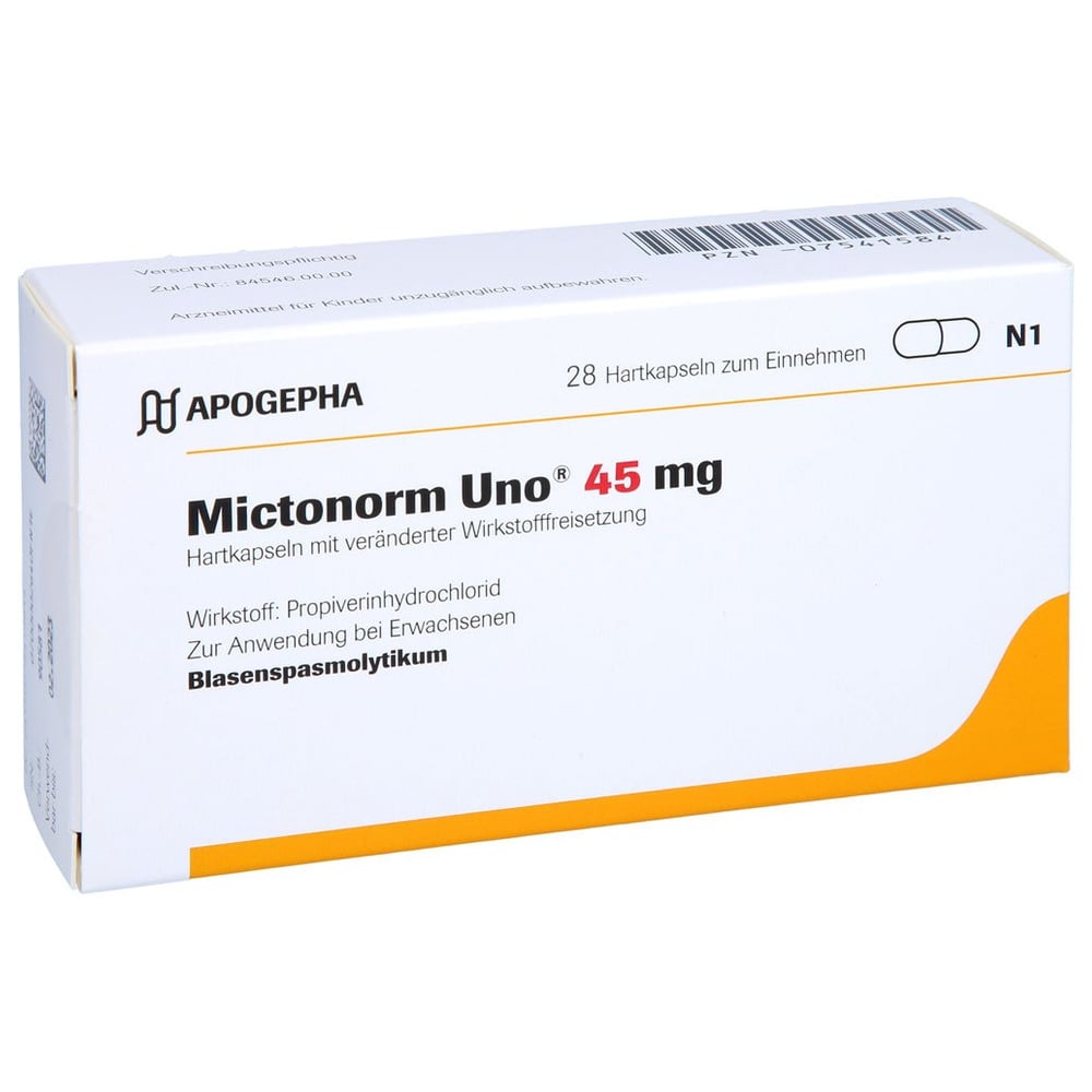 Mictonorm Uno 45 mg