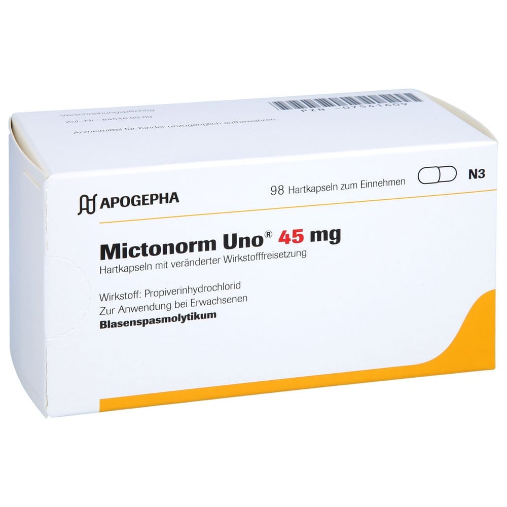 Mictonorm Uno 45 mg