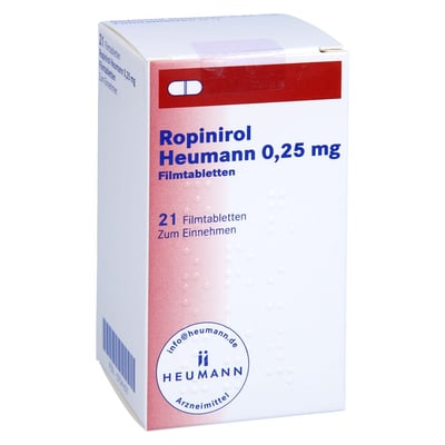 Ropinirol Heumann 0,25 mg