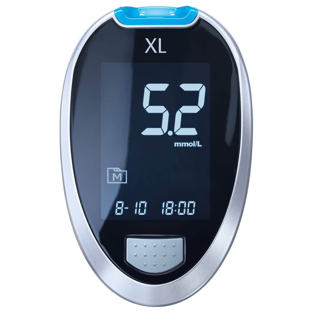 Glucocheck Xl Blz Set Mm/l