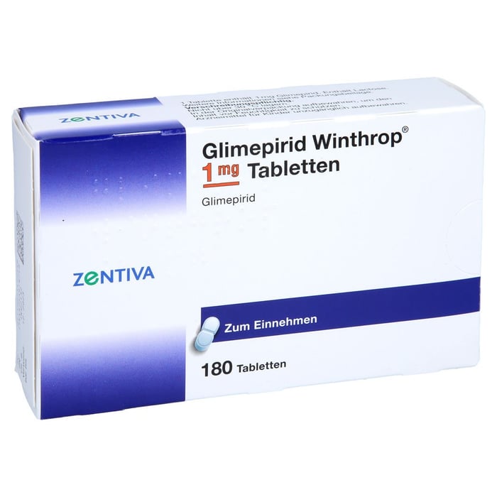 Glimepirid Winthrop 1mg