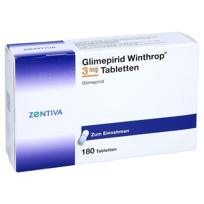 Glimepirid Winthrop 3mg