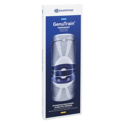 Genutrain Kniebandage Größe 3 schwarz Produktbild 1