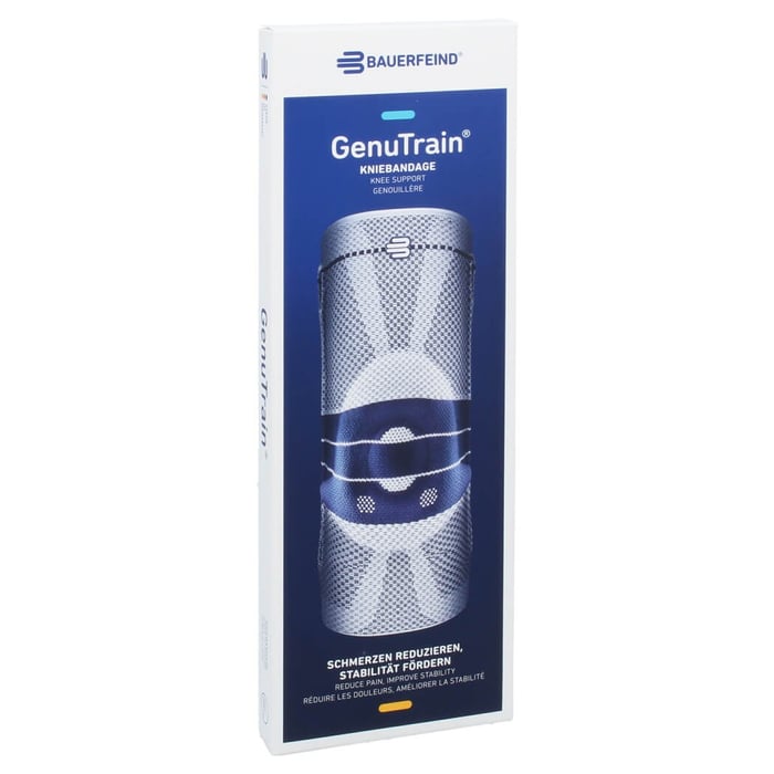 Genutrain Kniebandage Gr.4 schwarz