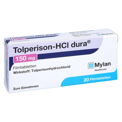 Tolperison Hcl Dura 150 mg Produktbild 1