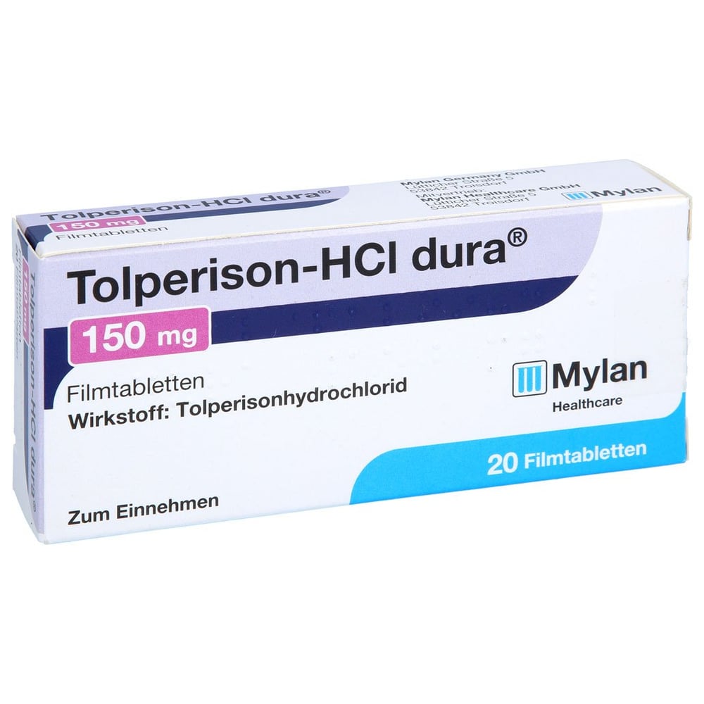 Tolperison Hcl Dura 150mg