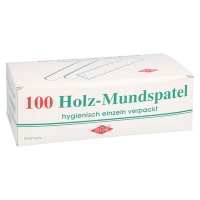 Mundspatel Holz einzeln verpackt