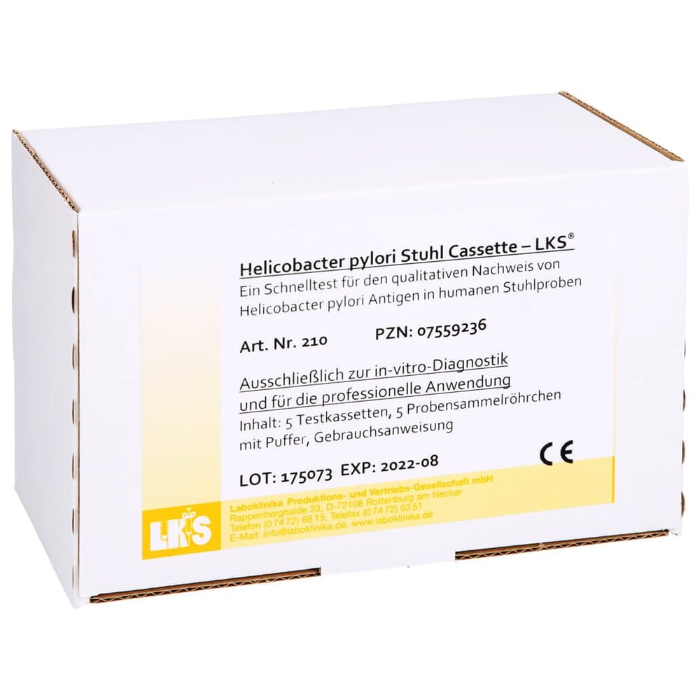 Helicobacter Stuhltest Lks