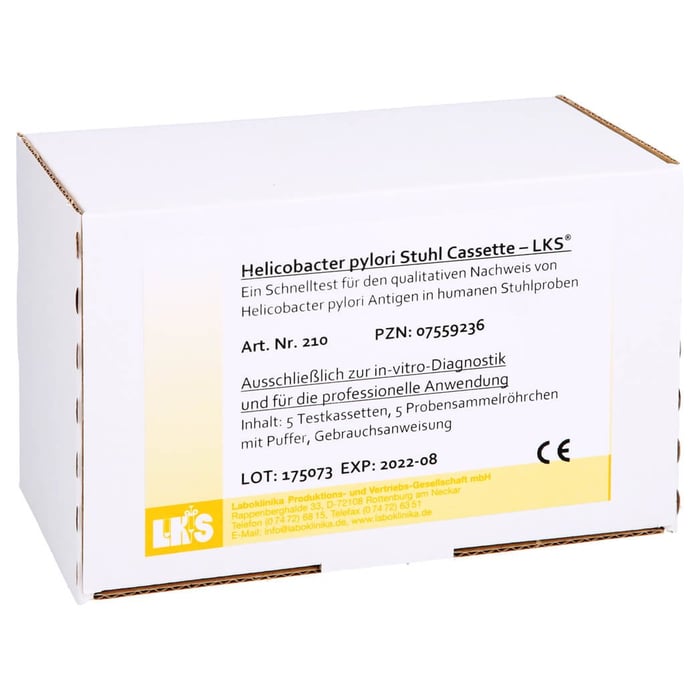 Helicobacter Stuhltest Lks