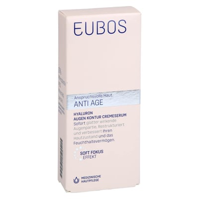 EUBOS SENSITIVE Hyaluron Augen Kontur CremeSerum Produktbild 1