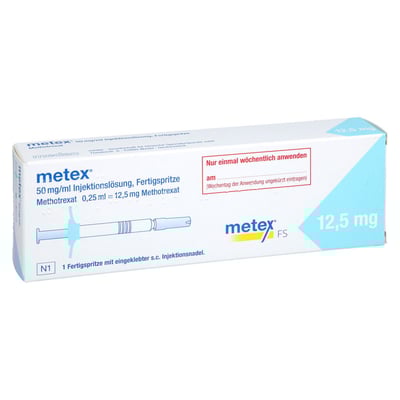 Metex 12,5 mg (50 mg/ml) Injektionslösung