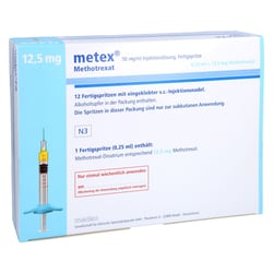 Metex 12,5 mg (50 mg/ml) Injektionslösung