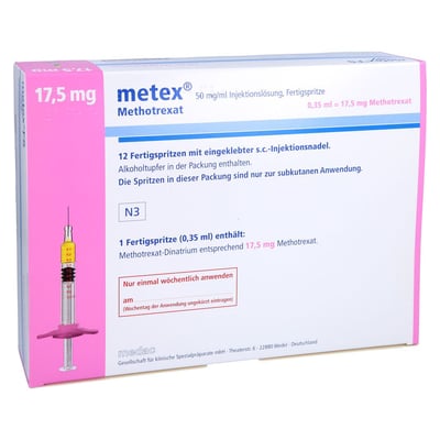Metex 17,5 mg (50 mg/ml) Injektionslösung