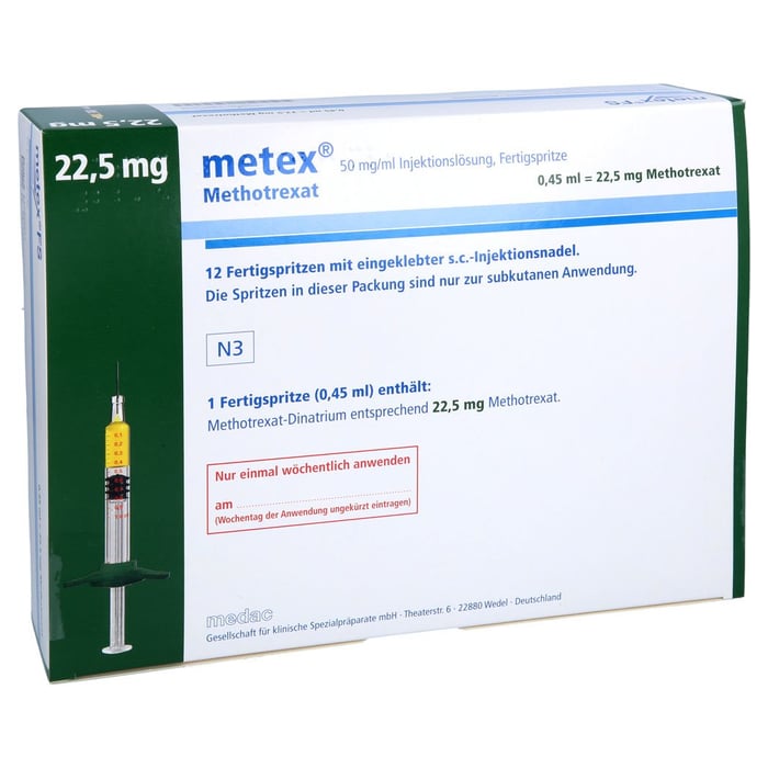 Metex 22,5mg (50mg/ml) Injektionslösung