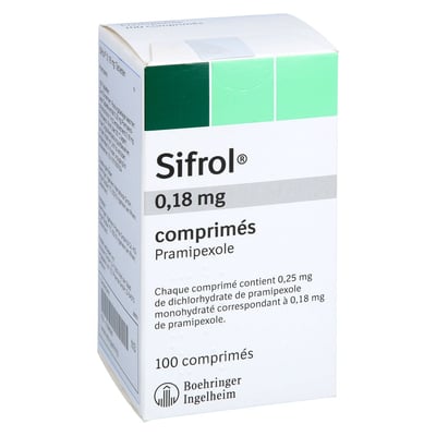 Sifrol 0.18mg Tabletten