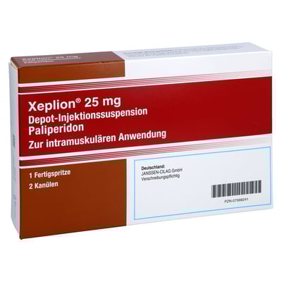 Xeplion 25mg Depot-Injektionssuspension