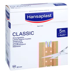 Hansaplast Classic Pflaster 4 cmx5 m