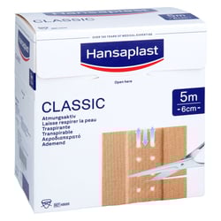 Hansaplast Classic Pflaster 6 cmx5 m Beiersdorf
