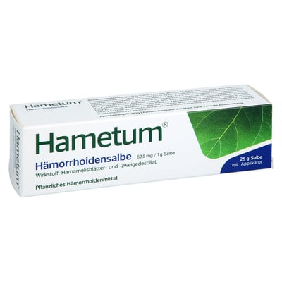 Hametum Hämorrhoidensalbe Produktbild 1