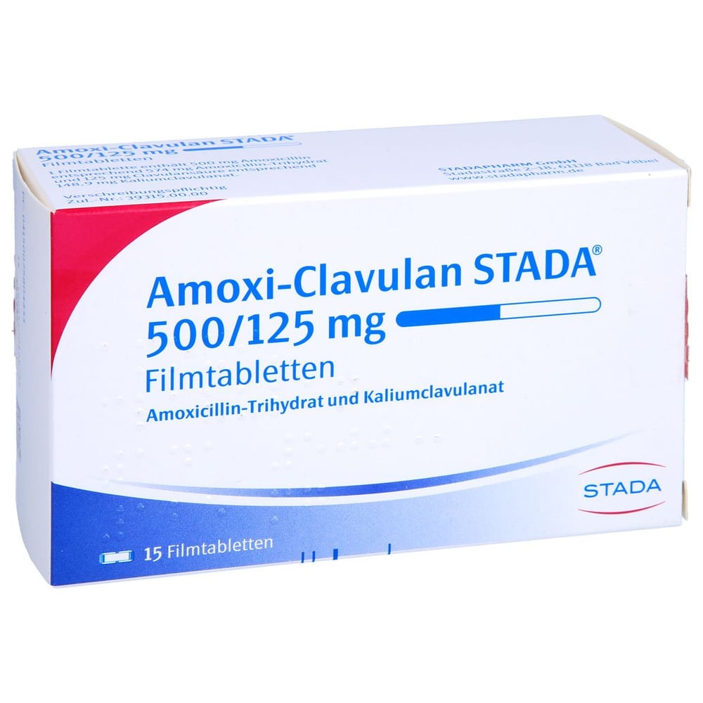 Amoxi-Clavulan STADA 500/125 mg