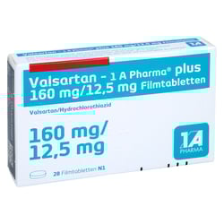 Valsartan - 1 A Pharma plus 160/12.5mg Filmtabl.