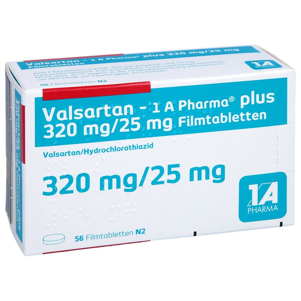 Valsartan - 1 A Pharma plus 320/25mg Filmtabl.