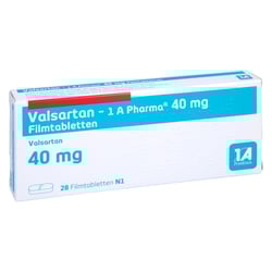 Valsartan - 1 A Pharma 40mg Filmtabletten
