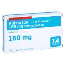 Valsartan - 1 A Pharma 160mg Filmtabletten