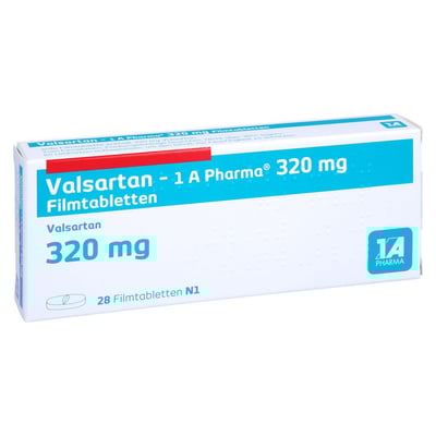 Valsartan - 1 A Pharma 320mg Filmtabletten
