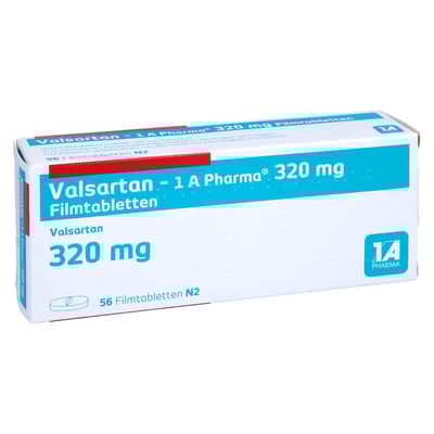Valsartan - 1 A Pharma 320mg Filmtabletten