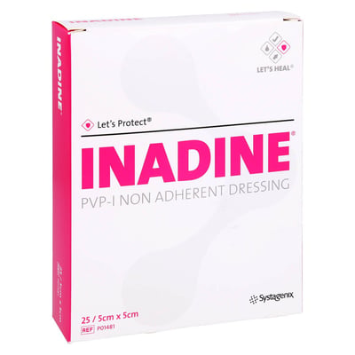 Inadine M Pvp Iod 5x5 cm Produktbild 1