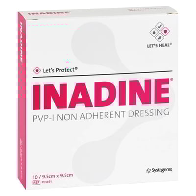Inadine M Pvp Iod 9.5x9.5